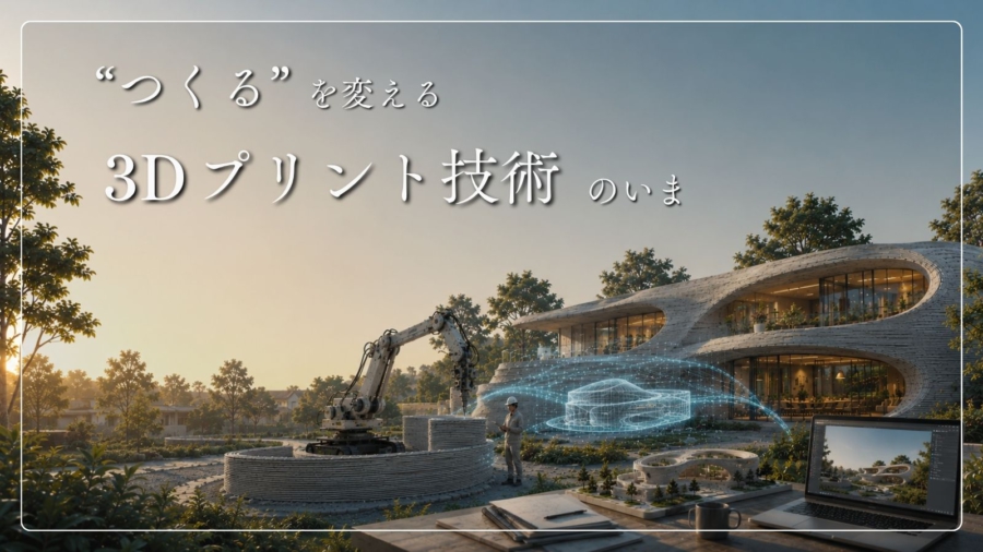 身近になりつつある「3Dプリント」技術のいま | 話題となった建築事例も紹介